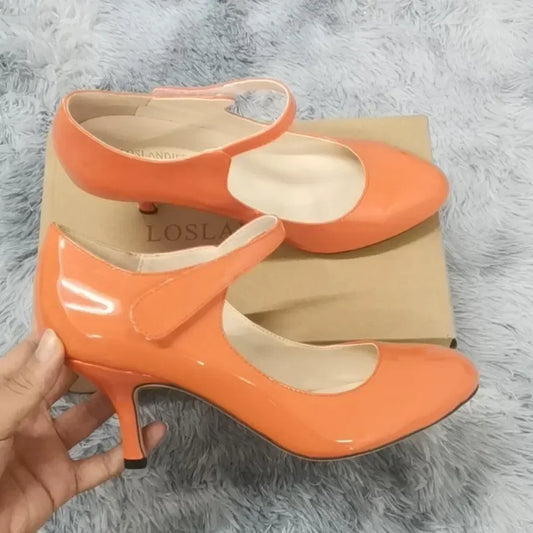 Women Sexy Pumps 2025 Fashion Solid Color Outdoors Party Slender Thin Heel High Heels Women's Sandals Wedding Shoes Plus Size 42