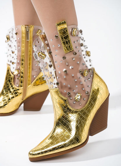 CHRIENA Gold Cape Robbin-2