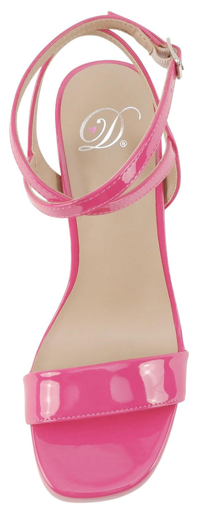 MUFFIN-S Pink Patent Delicious