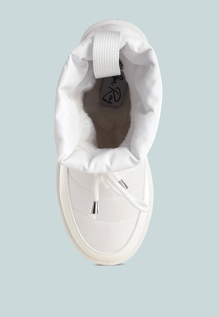 Pacos High Ankle Chunky Snow Boots