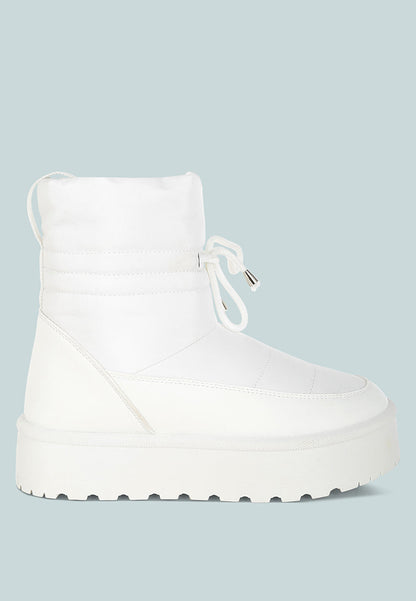 Pacos High Ankle Chunky Snow Boots