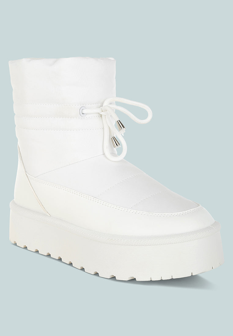Pacos High Ankle Chunky Snow Boots