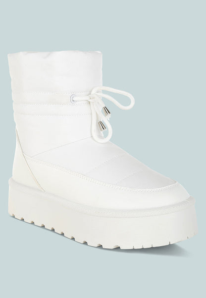 Pacos High Ankle Chunky Snow Boots