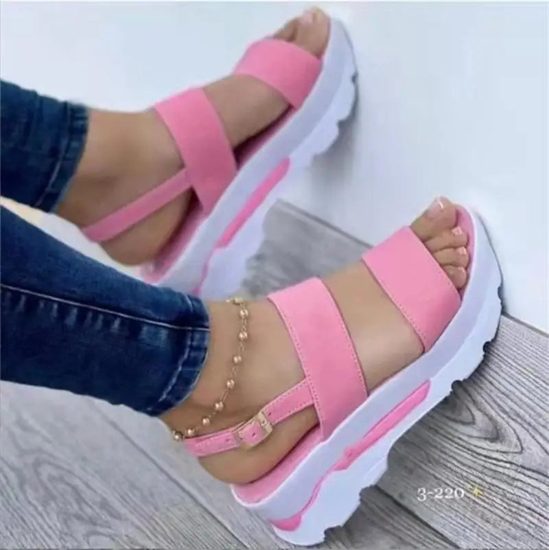 Women's Sandals Lightweight Wedges Women's Summer Sandals Platform Shoes with High Heels Sandalias Mujer Sport Summer Shoes