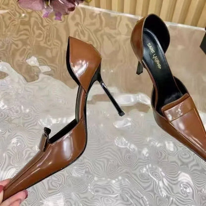 Sexy High Heel Slingbacks Women Pumps Designer Street Style Thin High Heels Stripper Party Dress Sandals Zapatos Mujer