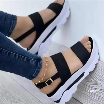 Women's Sandals Lightweight Wedges Women's Summer Sandals Platform Shoes with High Heels Sandalias Mujer Sport Summer Shoes