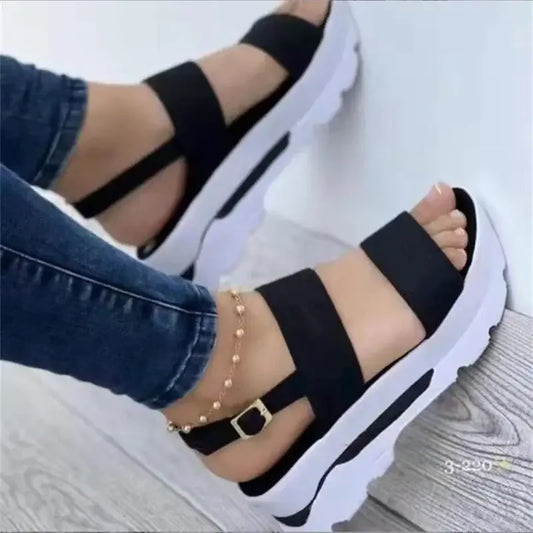 Women's Sandals Lightweight Wedges Women's Summer Sandals Platform Shoes with High Heels Sandalias Mujer Sport Summer Shoes