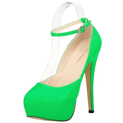 Large Size 35-44 Men Pumps Sexy Platform Peep Toe 14cm Extremely High Heels Stiletto Party Nighclub Unisex Shoes Crossdresser