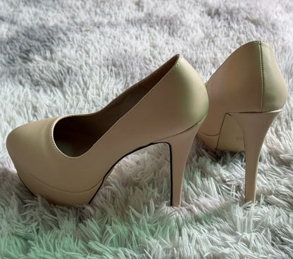 Women Platform High Heels Sexy Pumps Matte Round Toes 14cm Extremely Stripper Pole Dance Stilettos Party Dress Wedding Shoes