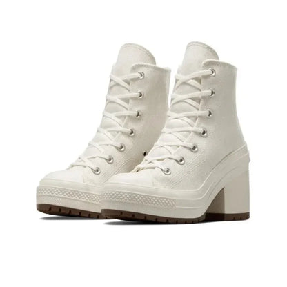 2024 New Hot Seller  Women Platform Sneakers Canvas Shoes Personalized Luxry Heels Skateboard Casual Fashion Vulcanized Shoes